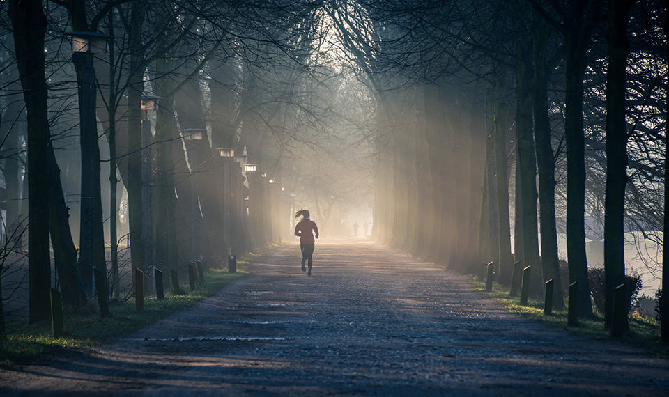 Runner Before Sunrise