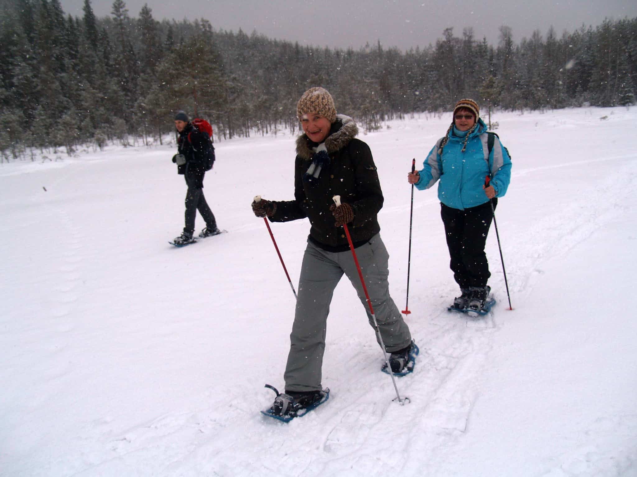 Snowshoeing Over 60