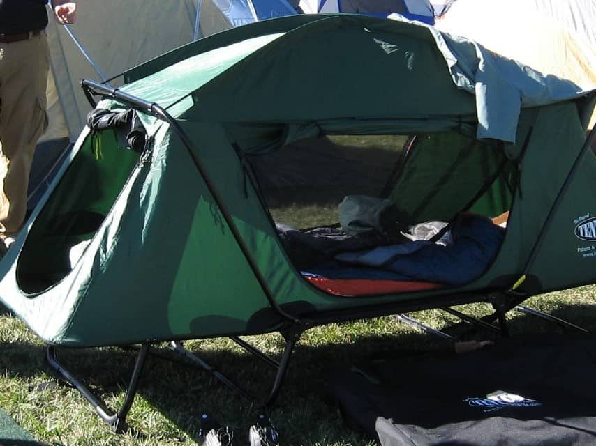 Camping Cot vs Pads