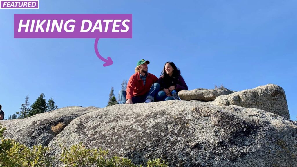 Todd Alexander and Sarah Sampsell in Yosemite National Park